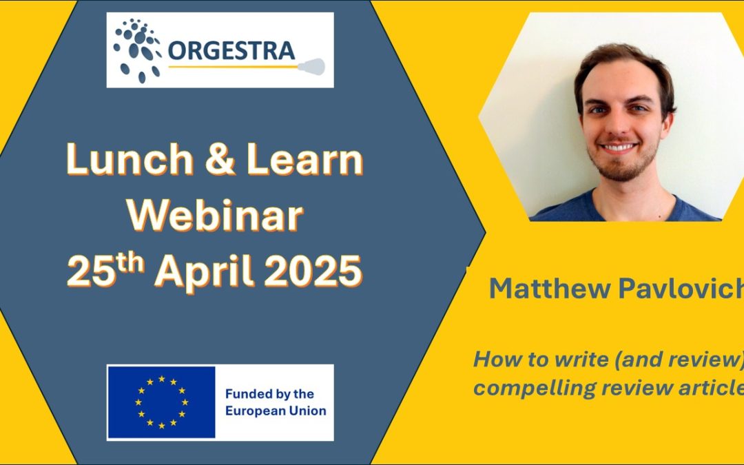 April Lunch & Learn Webinar with CellPress editor Matthew Pavlovitch